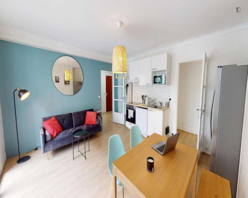 Pleasant double bedroom in Porte d'Asnières - Gallery - 7