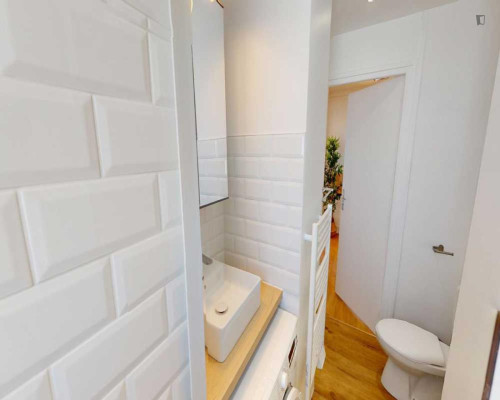 Sunny double bedroom in Porte d'Asnières - Gallery - 11
