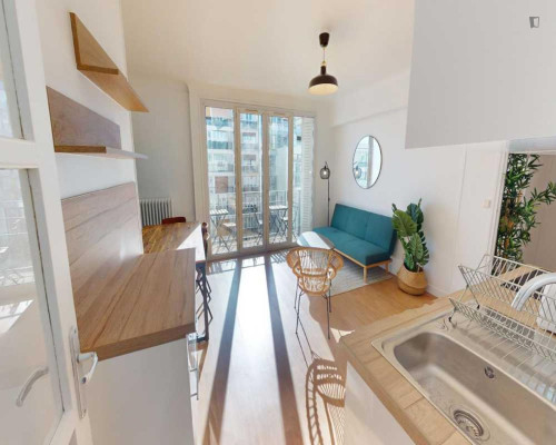 Sunny double bedroom in Porte d'Asnières - Gallery - 6