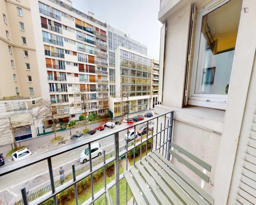 Very nice double bedroom in Porte d'Asnières - Gallery - 14