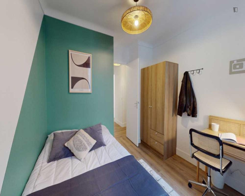 Very nice double bedroom in Porte d'Asnières - Gallery - 21