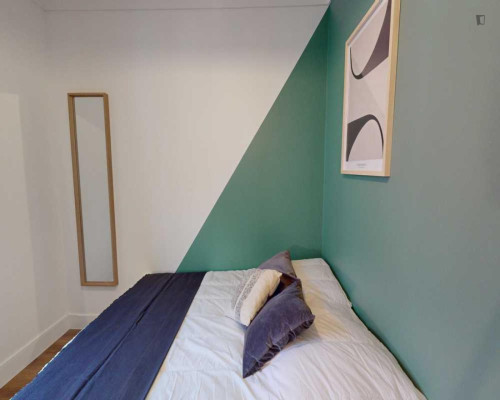 Very nice double bedroom in Porte d'Asnières - Gallery - 22