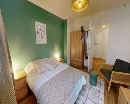 Interesting double bedroom in Porte d'Asnières  - Gallery - 22