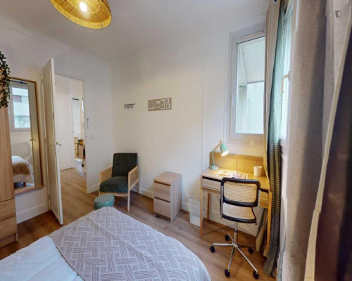 Interesting double bedroom in Porte d'Asnières  - Gallery - 20