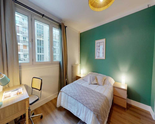 Interesting double bedroom in Porte d'Asnières  - Gallery - 23
