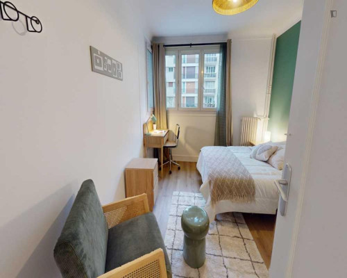 Interesting double bedroom in Porte d'Asnières  - Gallery - 21