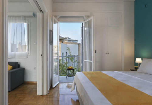Welcoming 1-bedroom flat near the Kerameikos subway station