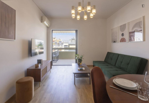 Welcoming 1-bedroom apartment in Palaio Faliro