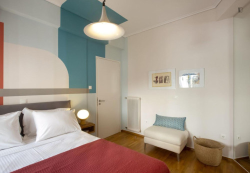 Delightful 1-bedroom apartment in Koukaki