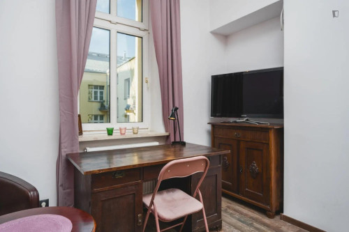 Appealing double bedroom in the heart of Krakow