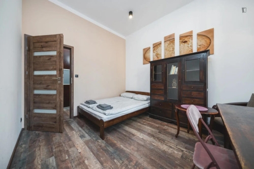 Appealing double bedroom in the heart of Krakow