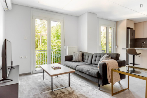 Elegant 1-bedroom apartment in Marousi