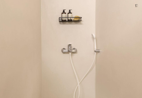 Welcoming 1-bedroom flat near the Metaxourgeio subway station