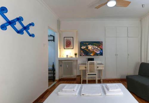 Comfy 1-bedroom apartment in Kolonaki