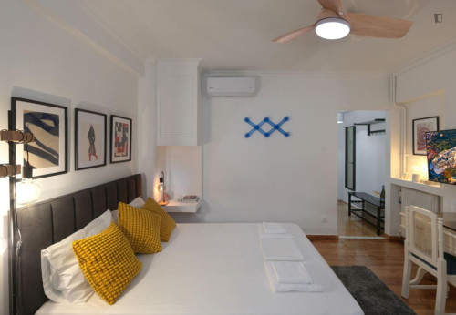 Comfy 1-bedroom apartment in Kolonaki