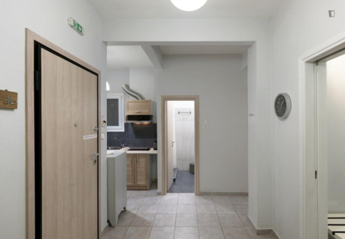 Comfy 1-bedroom apartment near University of Economics and Business