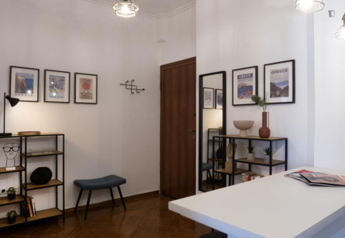 Comfortable 1-bedroom flat next to the National Garden