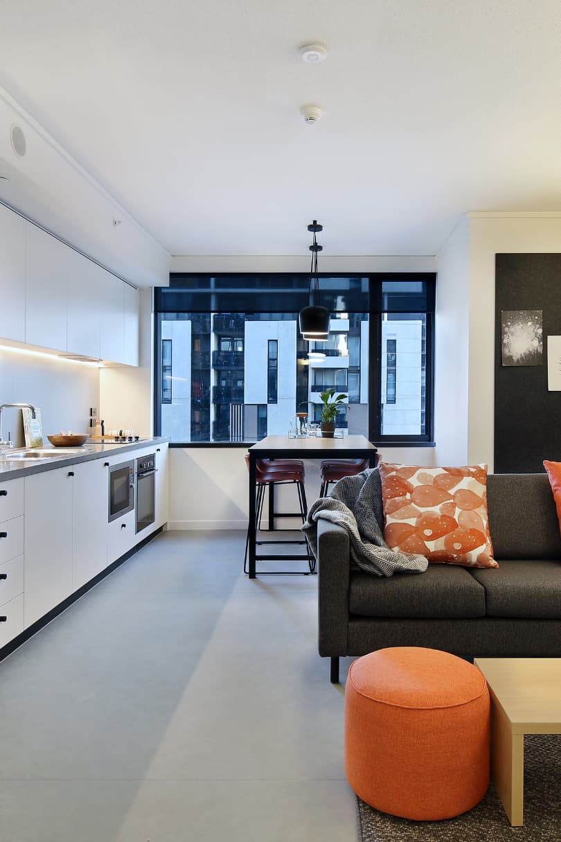 Premium Single Bedroom – 6 Share Apt - Iglu South Yarra - Gallery - 5
