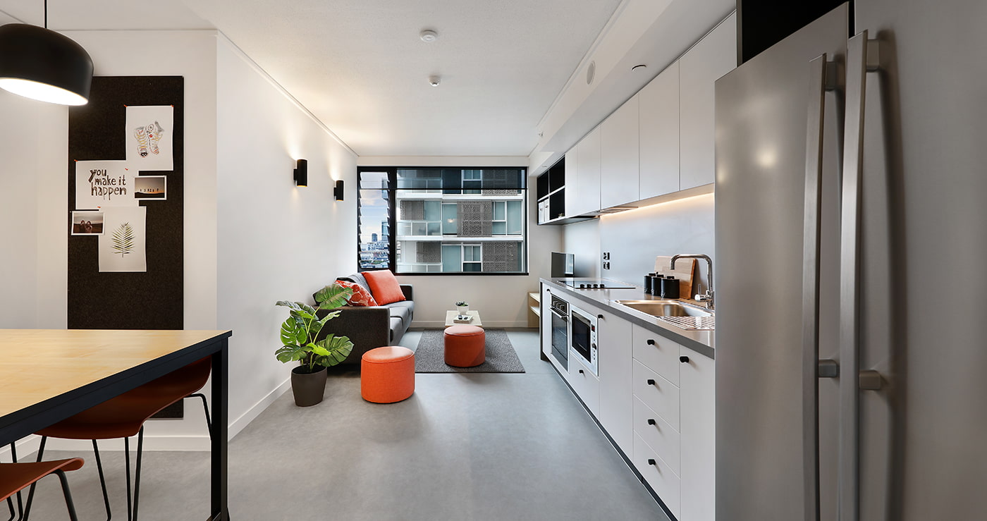 Single Bedroom – 6 Share Apt - Iglu South Yarra - Gallery - 6