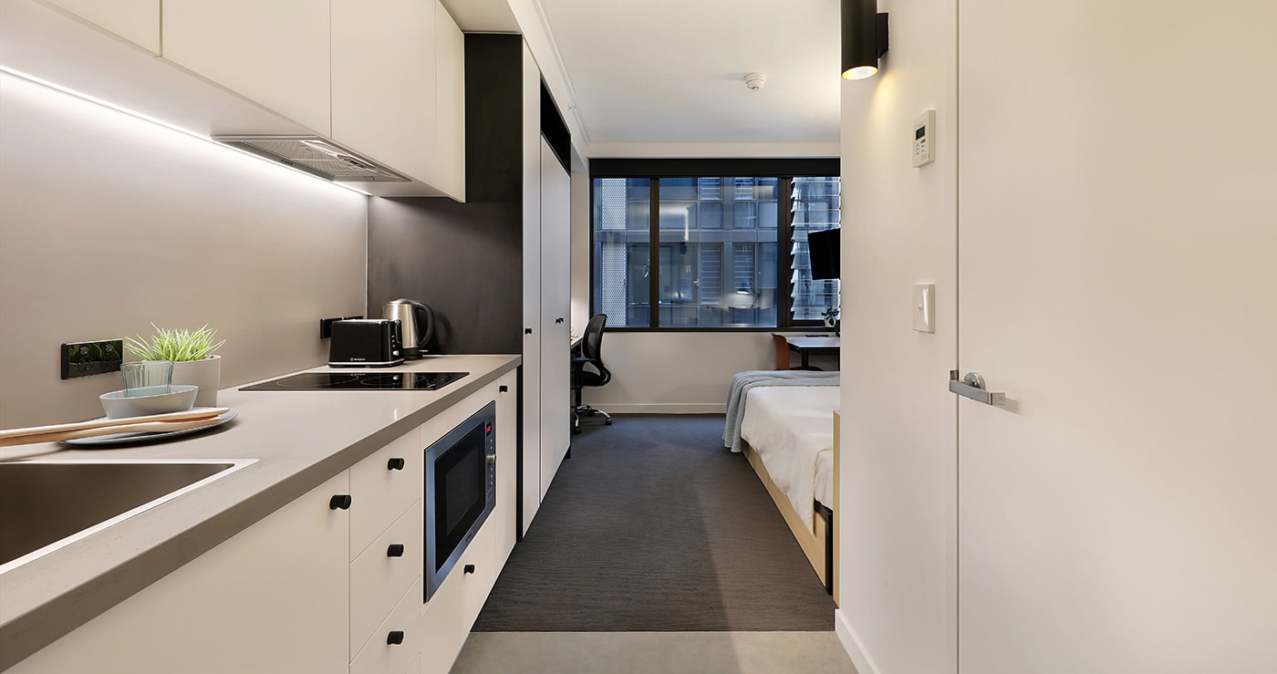 Single Studio Apartment - Iglu South Yarra - Gallery - 3