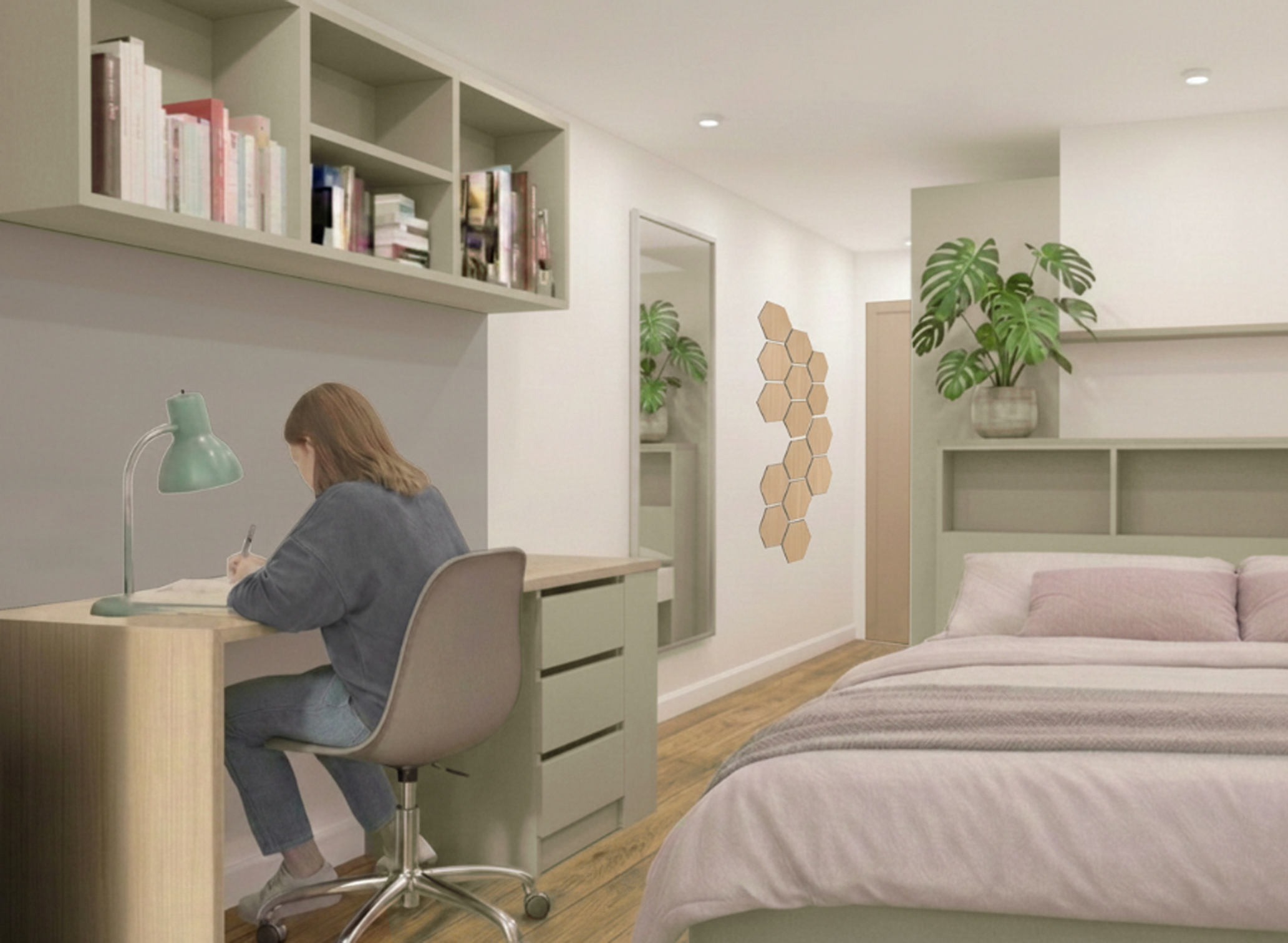  Refurbished En Suite Bedroom  -  Ropemaker Court  - Gallery -  1