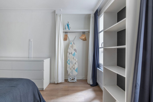 Chic Parisian One-Bedroom Oasis Awaits You