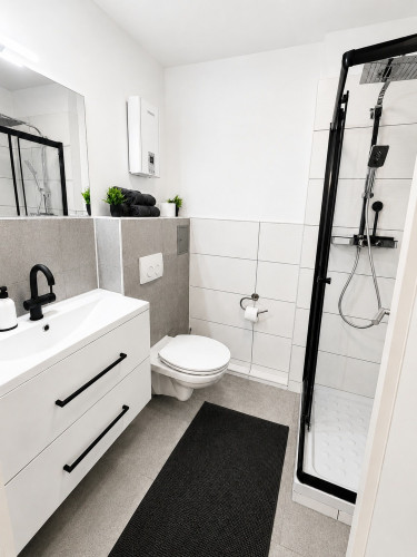 Top 1-room apartment with kitchen, Düsseldorf / parking space - Gallery - 7