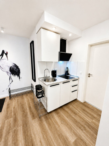 Top 1-room apartment with kitchen, Düsseldorf / parking space