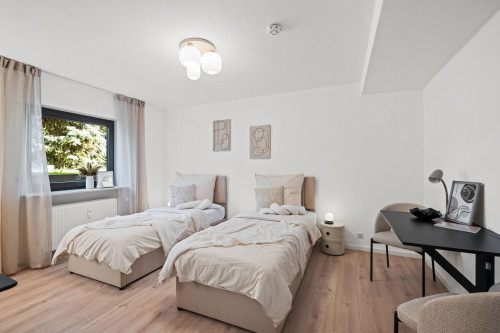 Fully furnished all-inclusive apartment with parking space and garden area in Alzey - Gallery - 11