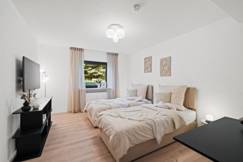 Fully furnished all-inclusive apartment with parking space and garden area in Alzey - Gallery - 12