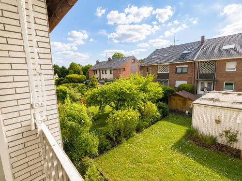 Fully equipped apartment with home office & balcony in a quiet location by the castle park – Moers Hülsdonk - Gallery - 9