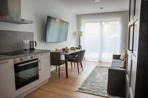 Modern Apartment by the Basilica I 35 sqm I 1 Bed