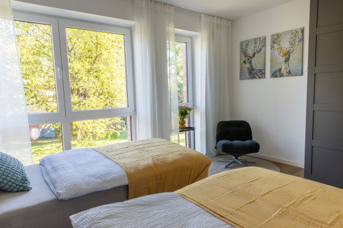 Modern Apartment by the Basilica I 55sqm I 2 Beds