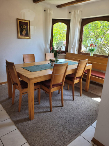 Quiet, fully furnished ground floor apartment with terrace and garden in Tübingen-Lustnau, Herrlesberg  - Gallery -  5
