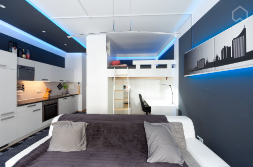 STUDIO IZ21 - Awesome Furnished apartment Leipzig-City between St.Thomas Church and Arena