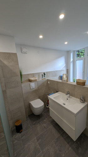 55 m2 | spacious | luxury bathroom | h.q. mattrasses | private terrace