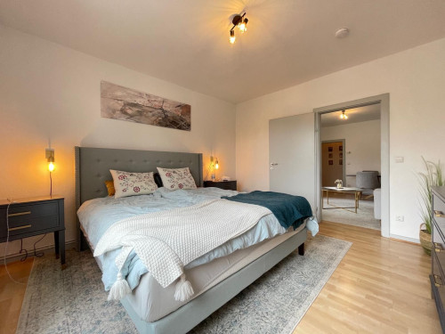 Stylish city apartment with balcony near Maschsee lake