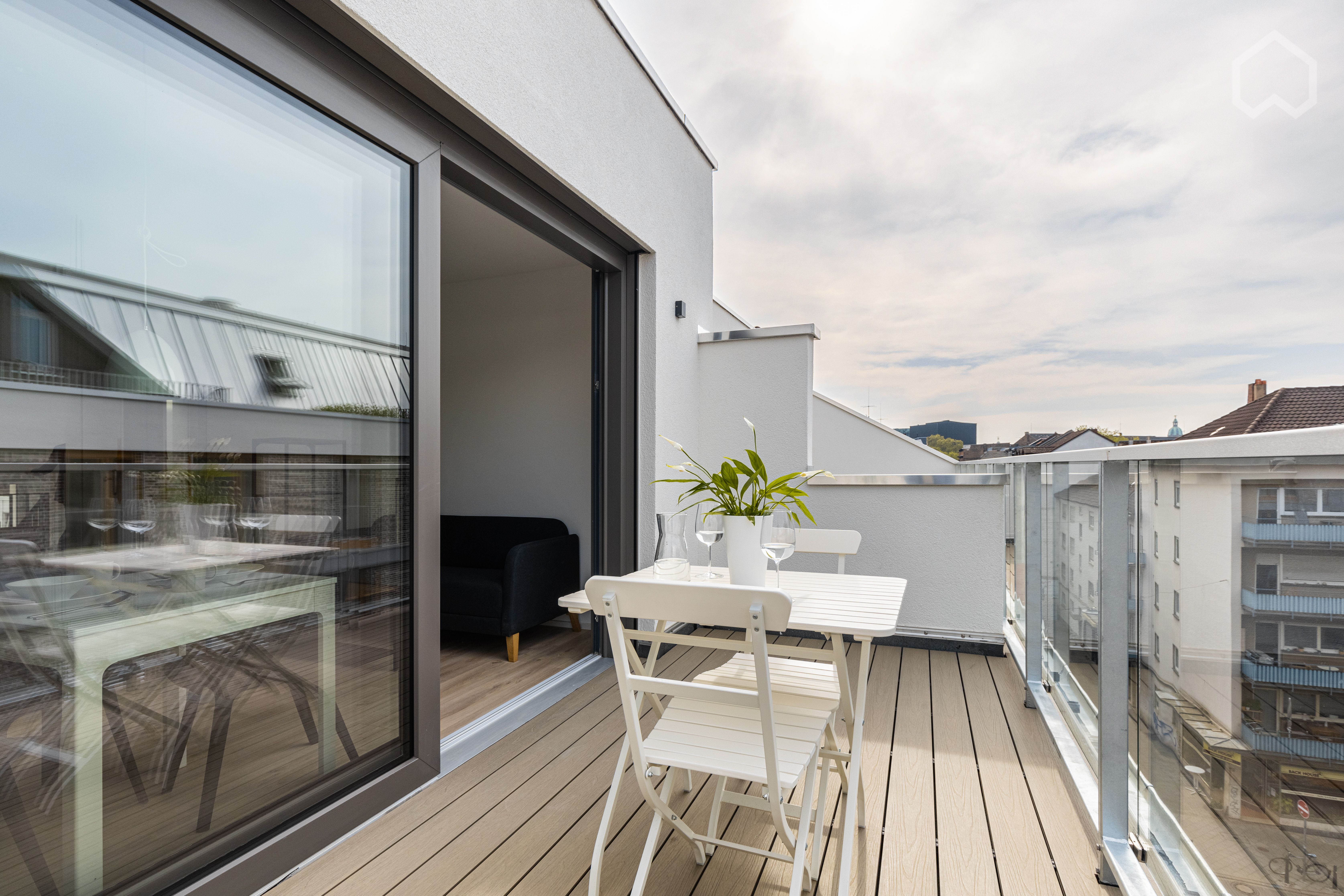 2022 New Apartment With Amazing Roof Top Terraces In Mannheim - 6