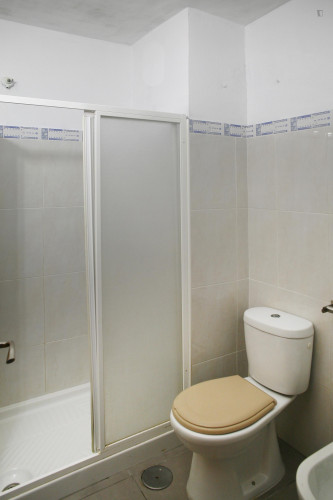 Modest double bedroom close to Universidad de Sevilla