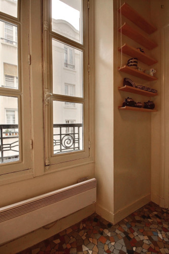Tasteful 1-bedroom apartment near the Pont-Cardinet train station