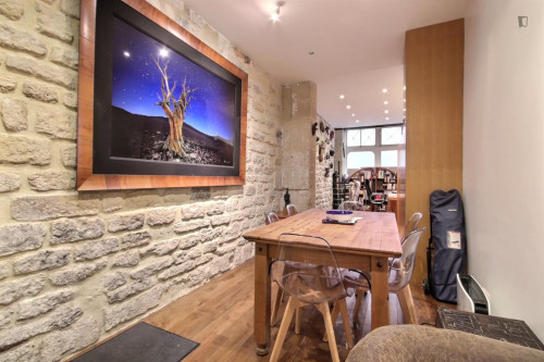 Appealing 1-bedroom apartment in Les Archives