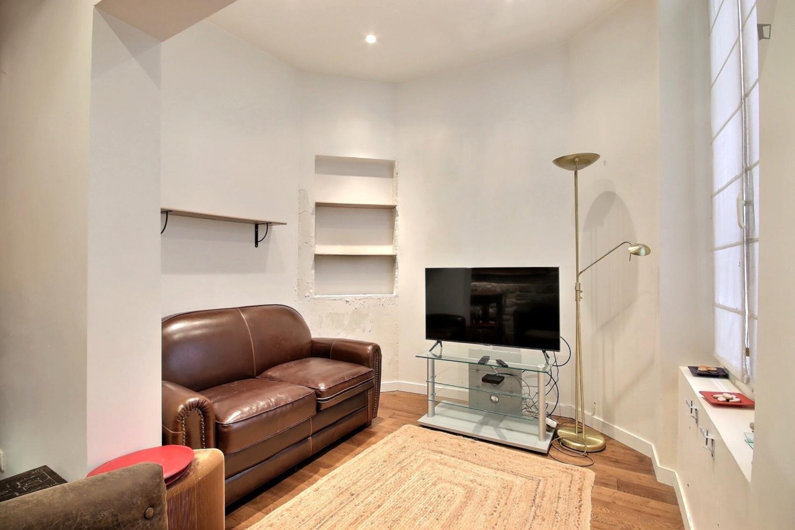 Appealing 1-Bedroom Apartment In Les Archives - Appealing 1-bedroom apartment in Les Archives - Gallery - 1