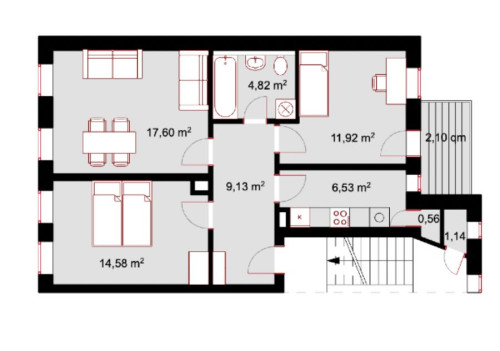 3-bedroom apartment in a Wilhelminian-style building in Leipzig-Lindenau - Gallery - 2