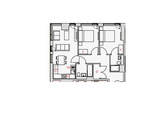 Two Bedroom Apartment - 2