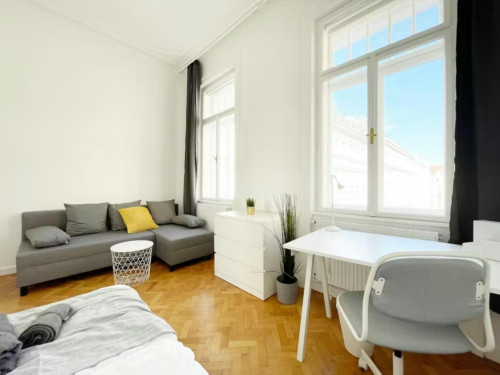 Bright double bedroom near the IBS International Business School