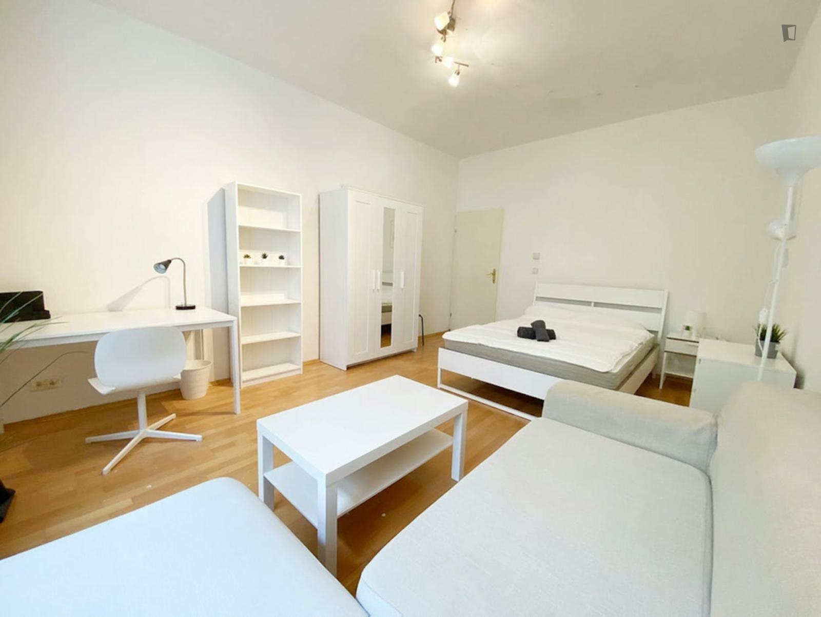 Bright Double Bedroom Near The Neubaugasse Subway Station - Bright double bedroom near the Neubaugasse subway station - Gallery - 1