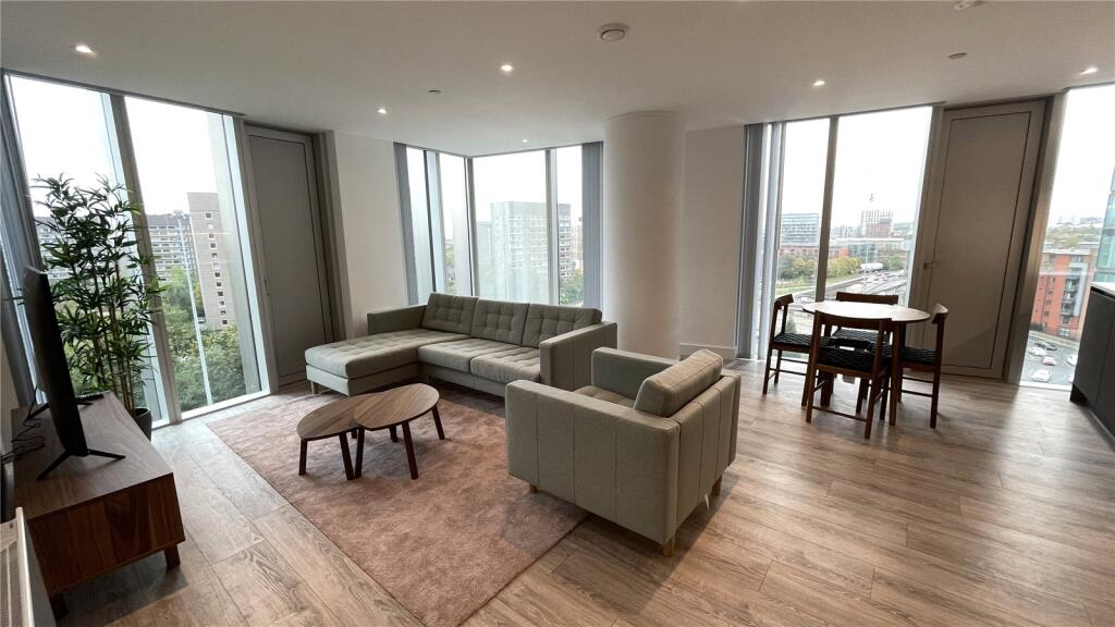 Stylish 8th Floor Two-Bed Two-Bath - 2