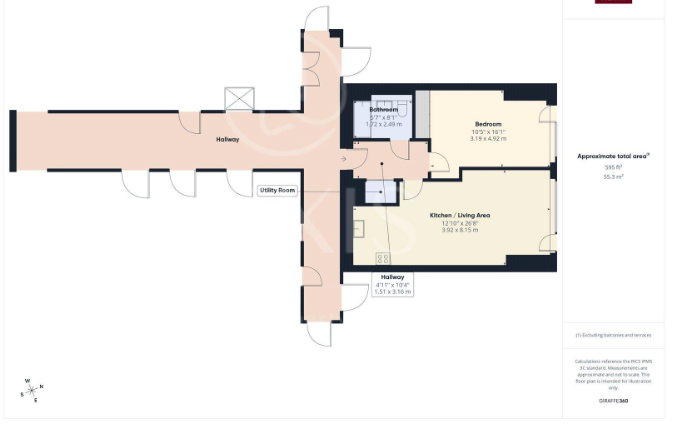 1 Bedroom Apartment - 3