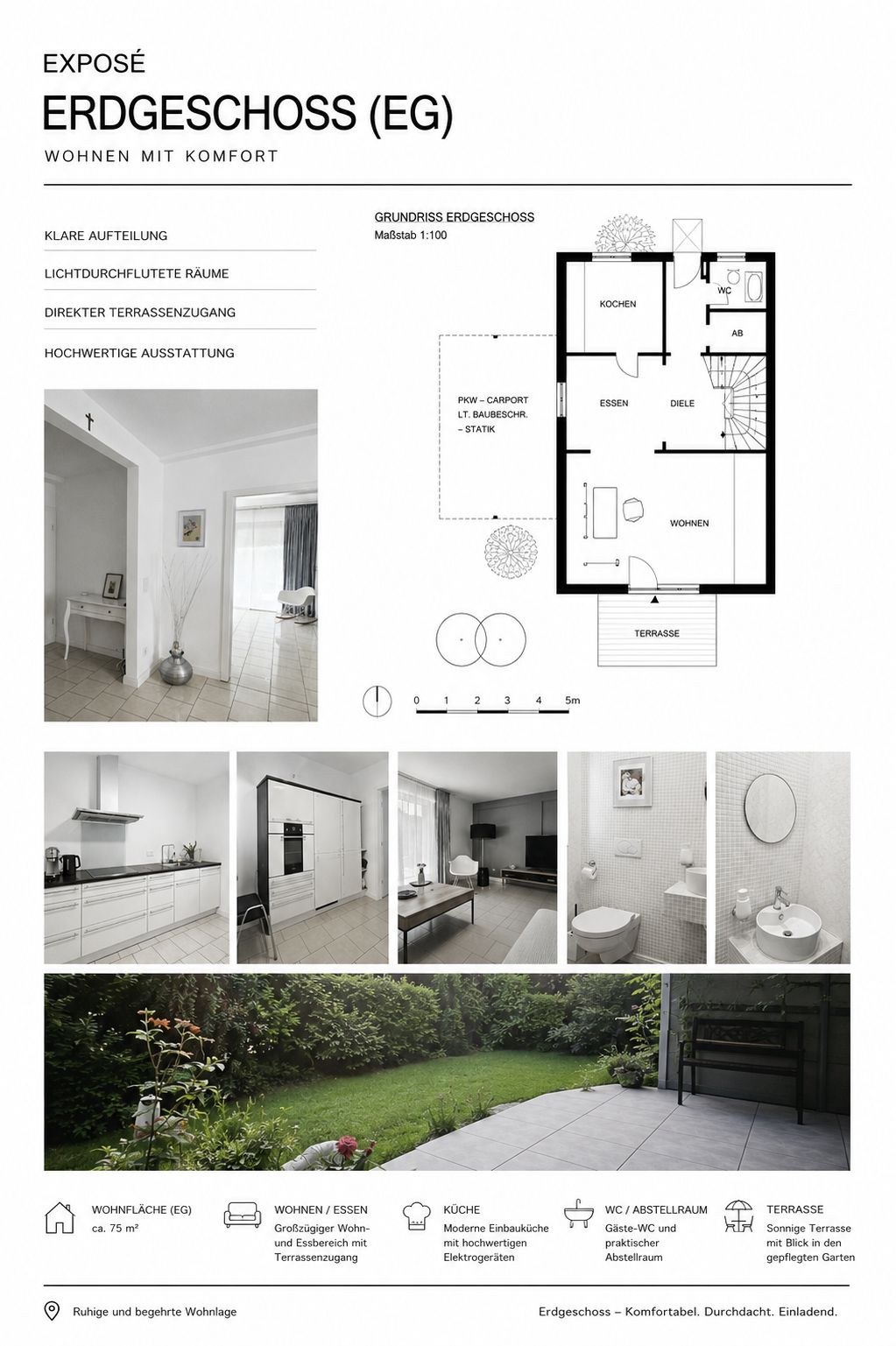 Bright & Beautiful Home In Gütersloh - 2