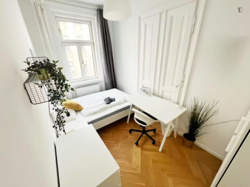 Inviting single bedroom near the Medical University of Vienna